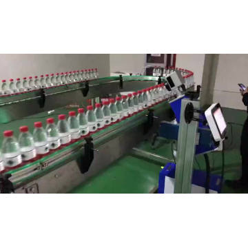 Customized Production Line Flying Laser Wire Marking Machine for Plastic Bottle